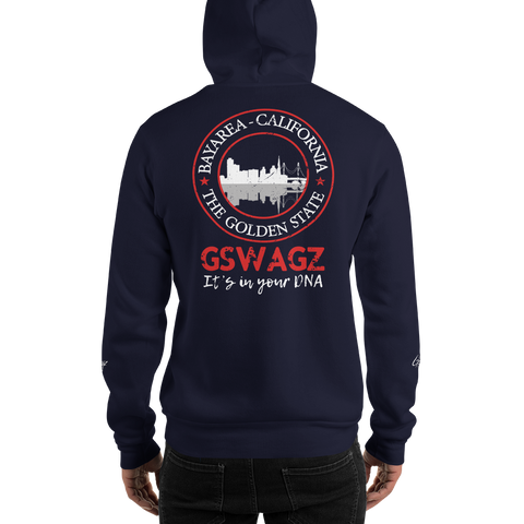 Bayarea California The Golden State V1 GSWAGZ Unisex Hooded Sweatshirt - Gswagz