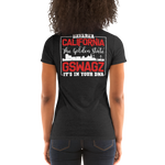 Bayarea California The Golden State Ladies' short sleeve t-shirt - Gswagz