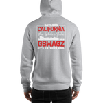Bayarea California The Golden State V2 GSWAGZ Unisex Hooded Sweatshirt - Gswagz